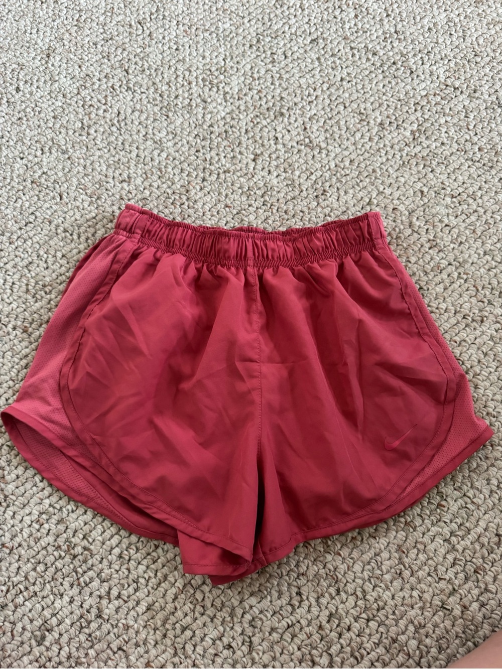 Nike Women's Crimson Athletic Running Shorts